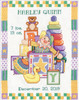 Tobin Counted Cross Stitch Kit 11"X14"-Toys Sampler Birth Record (14 Count) T21776