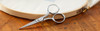 Gingher Embroidery Scissors 4"-W/Leather Sheath - 01005290