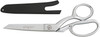 Gingher Knife Edge Dressmaker Shears 8"-W/Molded Nylon Sheath - 01005288