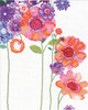 Design Works Counted Cross Stitch Kit 11"X14"-Watercolor Garden (14 Count) - 2931 Design Works Counted Cross Stitch Kit 11"X14"-Watercolor Garden (14 Count) - 2931