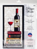 Design Works Counted Cross Stitch Kit 5"X7"-Red Wine (14 Count) - 2982 - 021465029825 Design Works Counted Cross Stitch Kit 5"X7"-Red Wine (14 Count) - 2982 - 021465029825