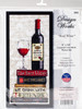 Design Works Counted Cross Stitch Kit 5"X7"-Red Wine (14 Count) 2982 - 021465029825