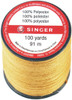 Singer Blue Jean Thread 100yd-Old Gold - 67120 Singer Blue Jean Thread 100yd-Old Gold - 67120
