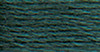 12 Pack - DMC 6-Strand Embroidery Cotton 8.7yd-Very Dark Grey Green - 117-924