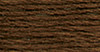 12 Pack - DMC 6-Strand Embroidery Cotton 8.7yd-Very Dark Coffee Brown - 117-898