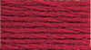 12 Pack - DMC 6-Strand Embroidery Cotton 8.7yd-Dark Christmas Red - 117-498