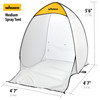 Wagner Medium Spray Shelter-White - C90013M