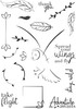 Creative Expressions A5 Clear Stamp Set By Bonnita Moaby-Stay Wild CEC977 - 50553059691755055305969175