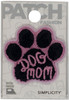 12 Pack Simplicity Iron-On Applique-Dog Mom Paw 1932 065 - 192887022289