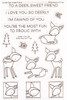 My Favorite Things Clear Stamps 4"X6"-Deer, Sweet Friend -CS620