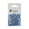6 Pack - Buttons Galore Crystalz Clear Flat Back Gems-Ocean Blue - CRZ-104 - 840934009560