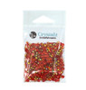 6 Pack - Buttons Galore Crystalz Clear Flat Back Gems-Cherry - CRZ-110 - 840034009620