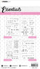 2 Pack - Studio Light Essentials Clear Stamp-Nr. 173, Wonderful Sentiments - STAMP173 - 87139431317948713943131794