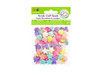 6 Pack Craft Medley Acrylic Beads 50g-Heart/Star BD539-A - 775749257489