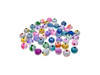 6 Pack Craft Medley Acrylic Bead Set 10mm-Marble Mix BD489-A