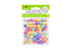 6 Pack Craft Medley Acrylic Beads 50g-Round/Oval BD539-B - 775749257496