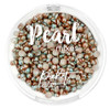 3 Pack Picket Fence Gradient Flatback Pearls-Pale Blue & Soft Copper PFPM-105 - 602309341206