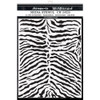 3 Pack Stamperia Stencil 7.87"X9.84"-Zebra Pattern, Savana KSTD101 - 5993110021483