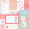 25 Pack Our Little Princess Double-Sided Cardstock 12"X12"-Multi Journaling Cards OLP271-3