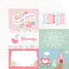 25 Pack Our Little Princess Double-Sided Cardstock 12"X12"-6X4 Journaling Cards OLP271-12 - 793888094703
