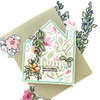 Pinkfresh Studio Stencils 4"X9" 5/Pkg-In The Meadow Layering PF133221