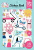 Echo Park Sticker Book-Play All Day Girl AG268029