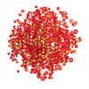 Buttons Galore Crystalz Clear Flat Back Gems-Cherry CRZ-110