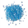 Buttons Galore Crystalz Clear Flat Back Gems-Ocean Blue - CRZ-104