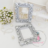 Dress My Craft Miniature Micky Frame 2/Pkg-Silver DMC15050