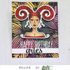 Picket Fence Studios 4"X6" Stamp Set-Aries Girl HG-105 - 745558019844