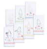 Jack Dempsey Stamped Decorative Hand Towels 15"X30" 7/Pkg-Holiday Gnomes - 340 610 Jack Dempsey Stamped Decorative Hand Towels 15"X30" 7/Pkg-Holiday Gnomes - 340 610