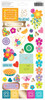 Paige Evans Splendid Stickers 6"X12" Sheet 75/Pkg-Accents & Phrases PE003778