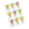 Paige Evans Splendid Dimensional Stickers 9/Pkg-Bouquets - PE003785