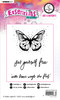 Art By Marlene Essentials Cling Stamp-Nr. 129, Just A Butterfly STAMP129 - 8713943129784