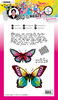 Art By Marlene Bold & Bright Clear Stamps-Nr. 126, Bold Butterflies ABMBB126