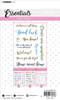 Studio Light Essentials Clear Stamps-Nr. 180, Sentiments/Wishes Home STAMP180 - 8713943132326