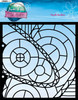 Studio Light Mindful Moodling 8"X8" Stencil-Nr. 92, Moodle Builder MMMASK92