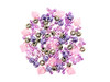 Craft Medley Acrylic Bead Kit-Purple - BD520-D