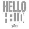 Spellbinders Etched Dies-Hello YouBe Bold Color Block S5476 - 812062034998