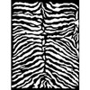Stamperia Stencil 7.87"X9.84"-Zebra Pattern, Savana KSTD101