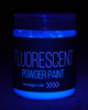 Jack Richeson Easy To Handle Flourescent Powder Paint 8oz-Flourescent Blue -JR10155-4