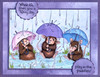 Stampendous House Mouse Cling Stamp-Rainy Play HMCR155 - 744019244122