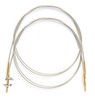 Lantern Moon Swivel Cords 14" (24" W/Tips)-Stainless Steel W/Gold Plated Connectors LM350603 - 8907628061661