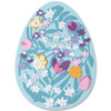 Sizzix Thinlits Dies By Jenna Rushforth 15/Pkg-Intricate Floral Easter Egg 665818 - 630454278436