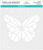 3 Pack Spellbinders Stencil-Geometric ButterflyBibi's Butterflies STN007 - 812062035728