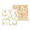 P13 Double-Sided Paper Pad 6"X6" 24/Pkg-Hello Spring P13HSP09