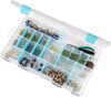 ArtBin Tarnish Inhibitor Solutions Box 4-15 Compartments-14"X8.5"X2" Translucent 6857AG