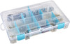 ArtBin Tarnish Inhibitor Solutions Box 6-12 Compartments-11"X7"X1.75" Translucent -6847AG