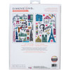 Dimensions Counted Cross Stitch Kit 5"X7"-New York & Paris (14 count) Set Of 2 -70-35407 - 088677354077