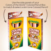 3 Pack - Crayola Colors Of The World Colored Pencils 24/Pkg-Assorted Colors - 684607